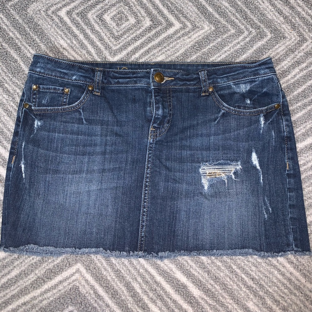 Women’s LC Lauren Conrad Jean skirt